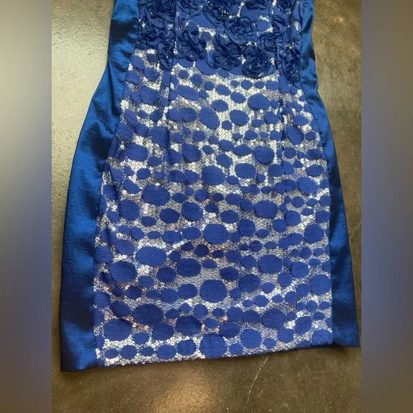 Jessica McClintock Junior’s Women’s Rose Seuqin Dress - SIZE 8 - Picture 3 of 13